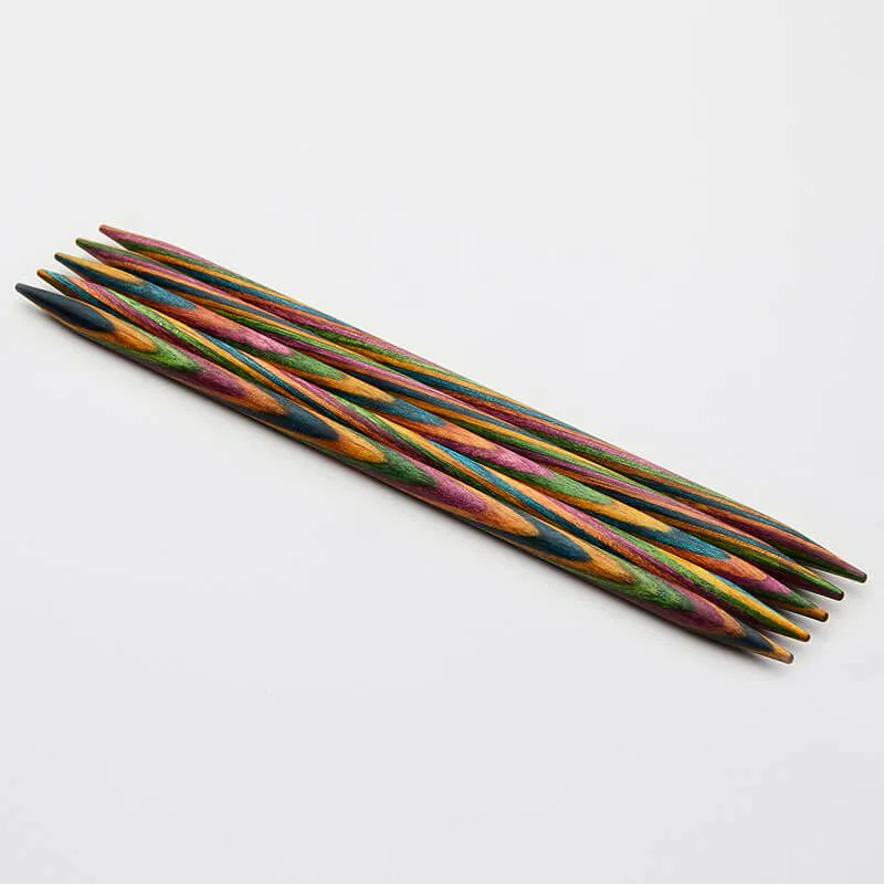 KnitPro Symfonie 20142 Çift Taraflı Çorap Şişi 15cm 5.00mm