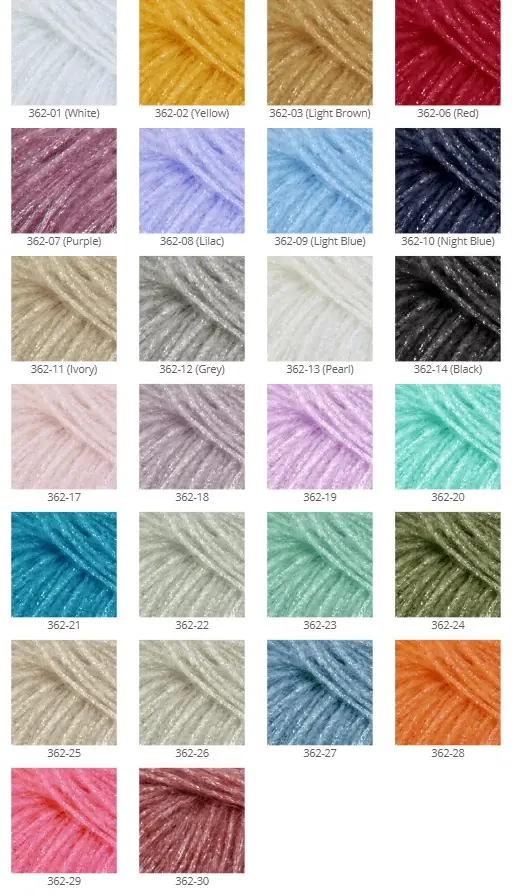 Rozetti Yarn Tılsım 362-10 3