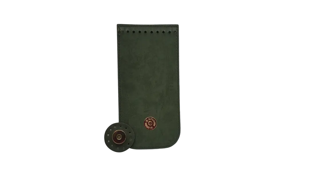 Mini Deri Çanta Kiti Haki 3