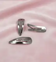 3 cm Sivri Metal Çıtçıt Toka Nikel Kaplama 1