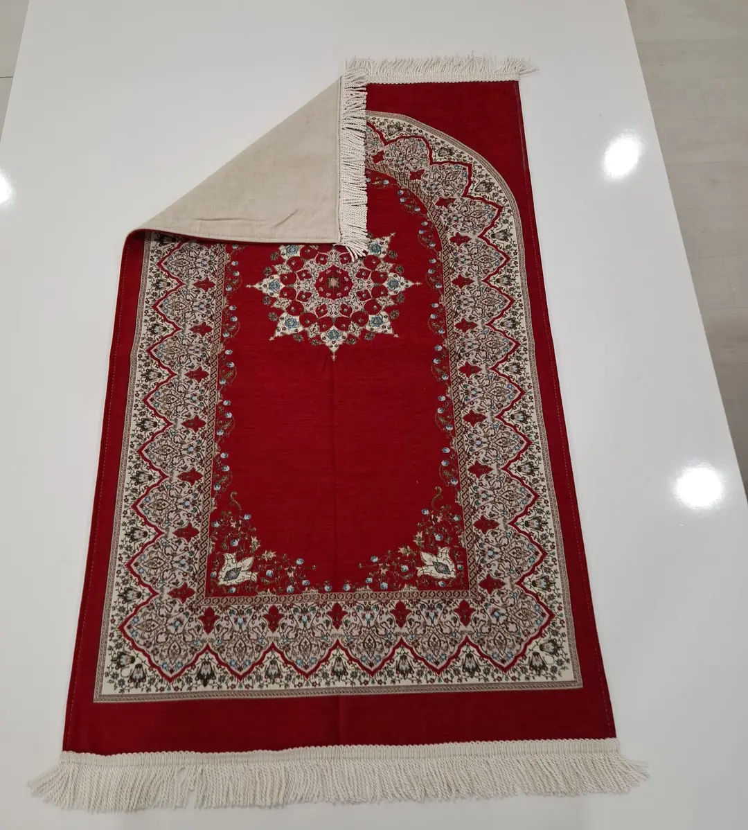 Seccade Mihrab Şönil Topkapı Astarlı Model 3 3