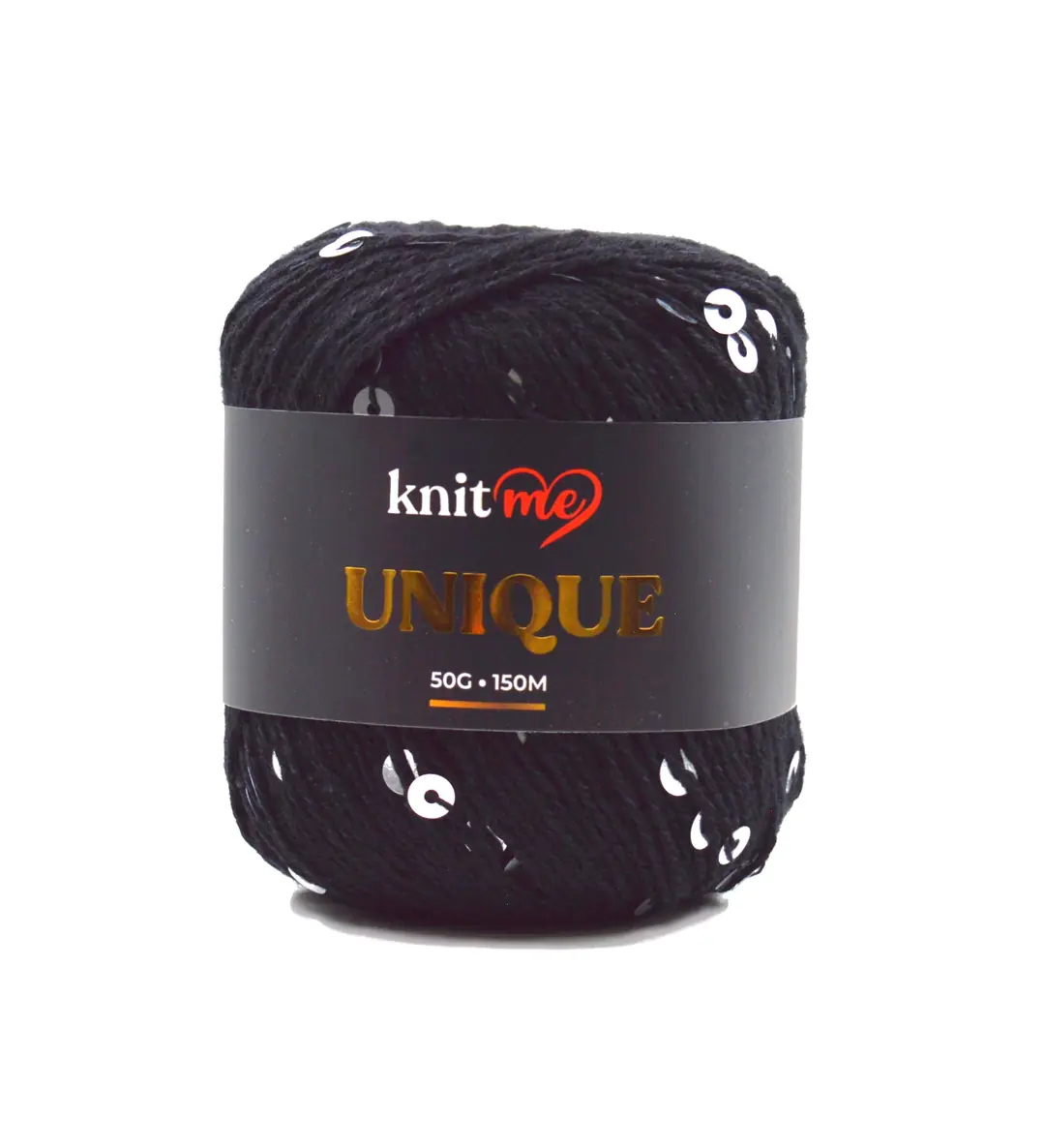 Knit Me Unique K23-Pamuklu Payetli Örgü İpi