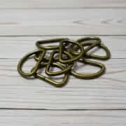 Metal D Halka 3,5 cm Antik-2 adet 3