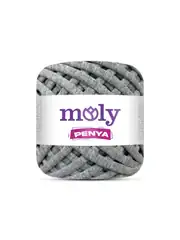 Moly Penya 250 gr Gri Melanj Pamuk Penye Örgü İpi 1010 1