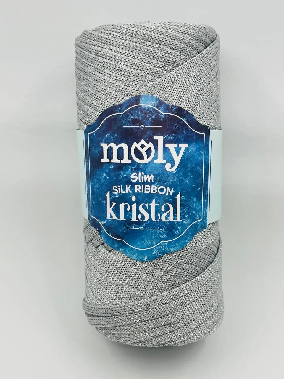 Moly Slim Silk Ribbon Kristal 060