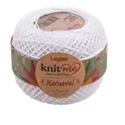 Knit Me Karnaval Kar Beyaz 1