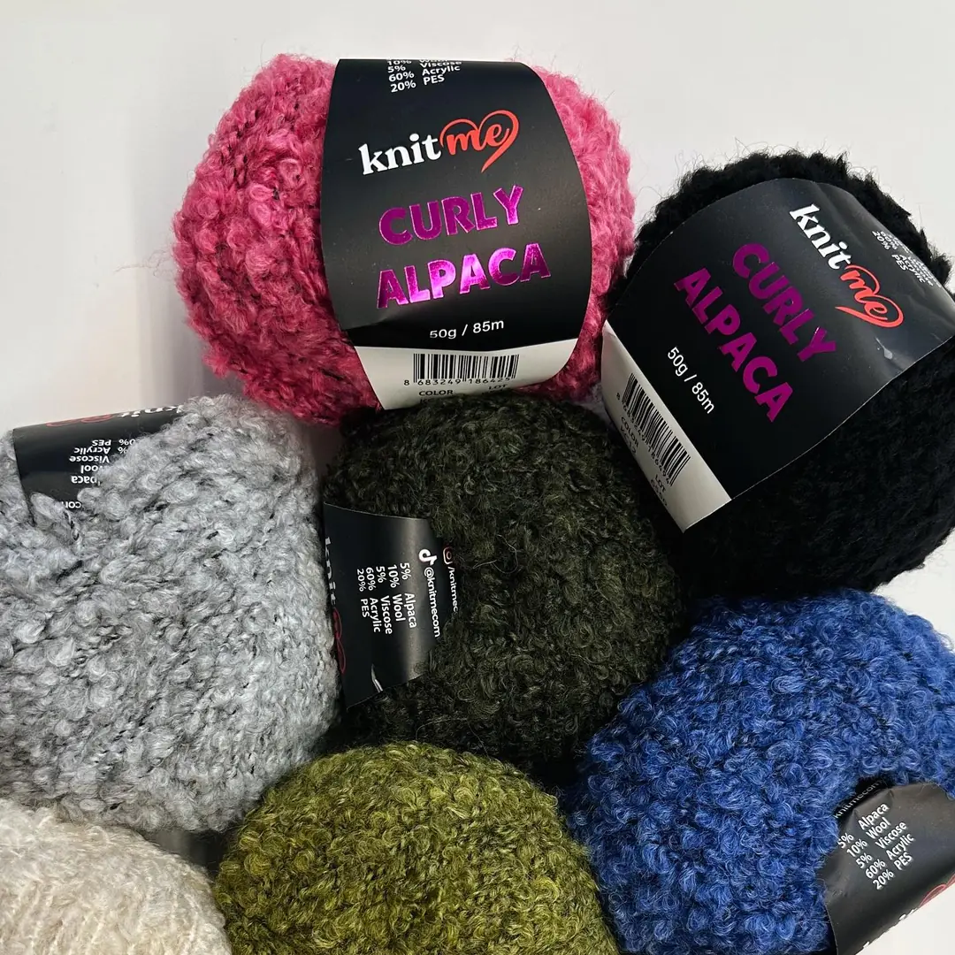 Knit Me Curly Alpaca Kc03 3