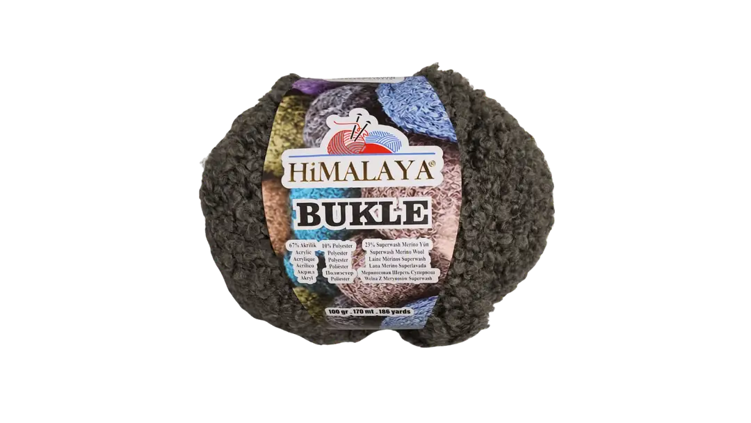 Himalaya Bukle 232-23-Koyu Gri