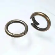Metal Yaylı Çanta Halkası 2 cm Antik 2 Adet 2