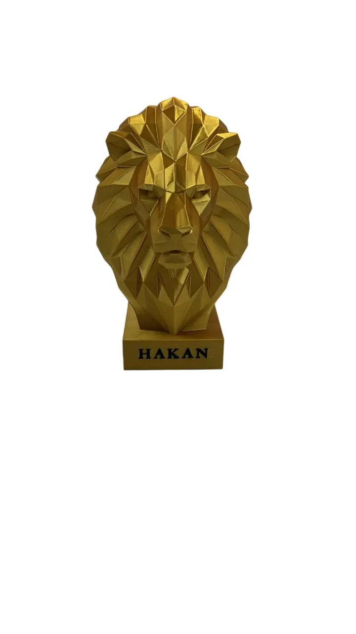 Dekoratif Aslan Figürü Renk 1