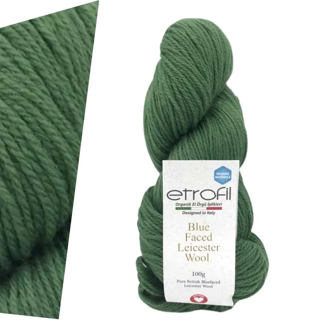 Etrofil Blue Faced Leicester Wool-Dill