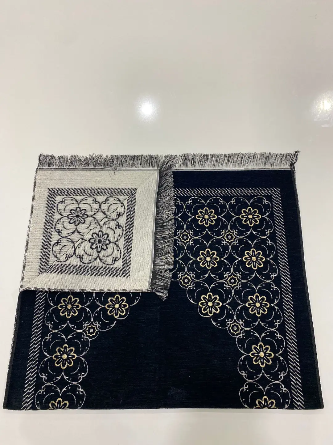 Seccade Sonıl Düz Saçak Papatyalı Model 1 4