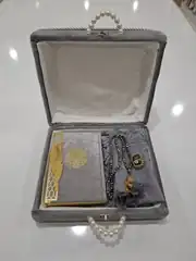Kombin İncili Çantalı Set Model 6 2