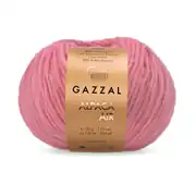 Gazzal Alpaca Air Pembe Örgü İpi 86 1