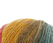 Alize Angora Gold Batik Sarı Yeşil Pembe 3368 3