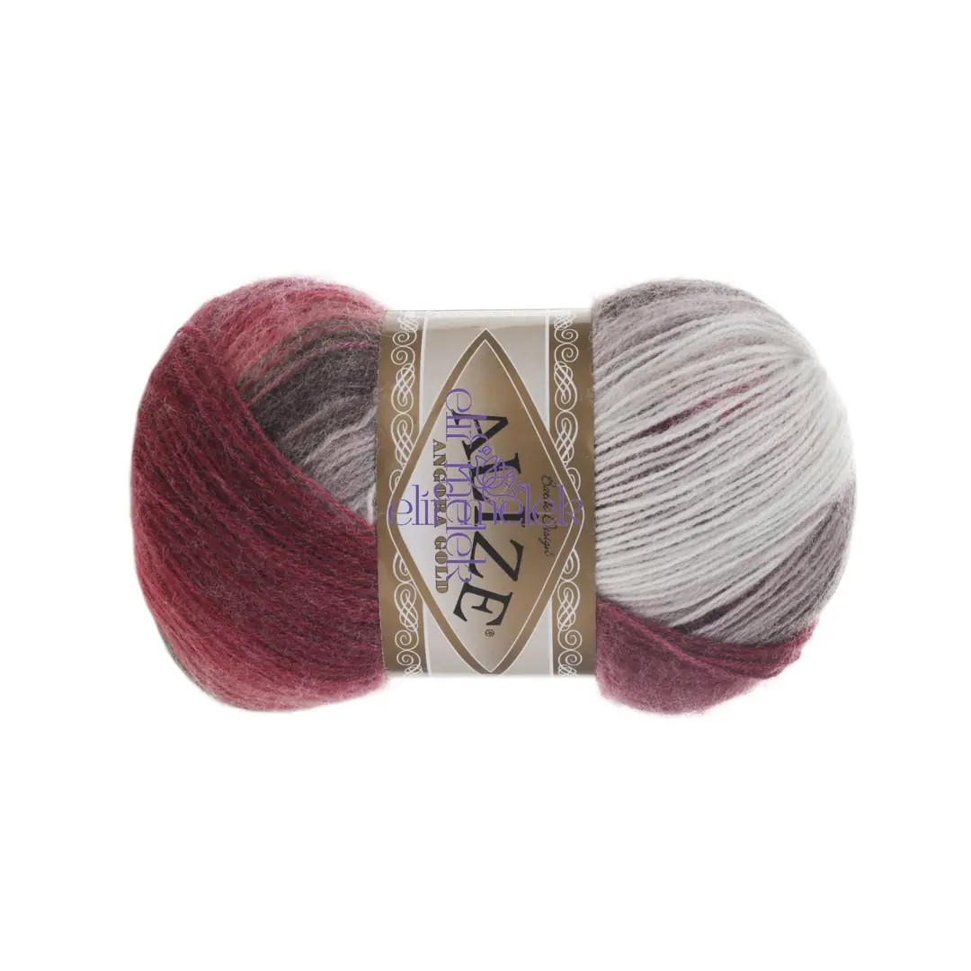 Alize Angora Gold Batik Beyaz Gri Taba 1984 2
