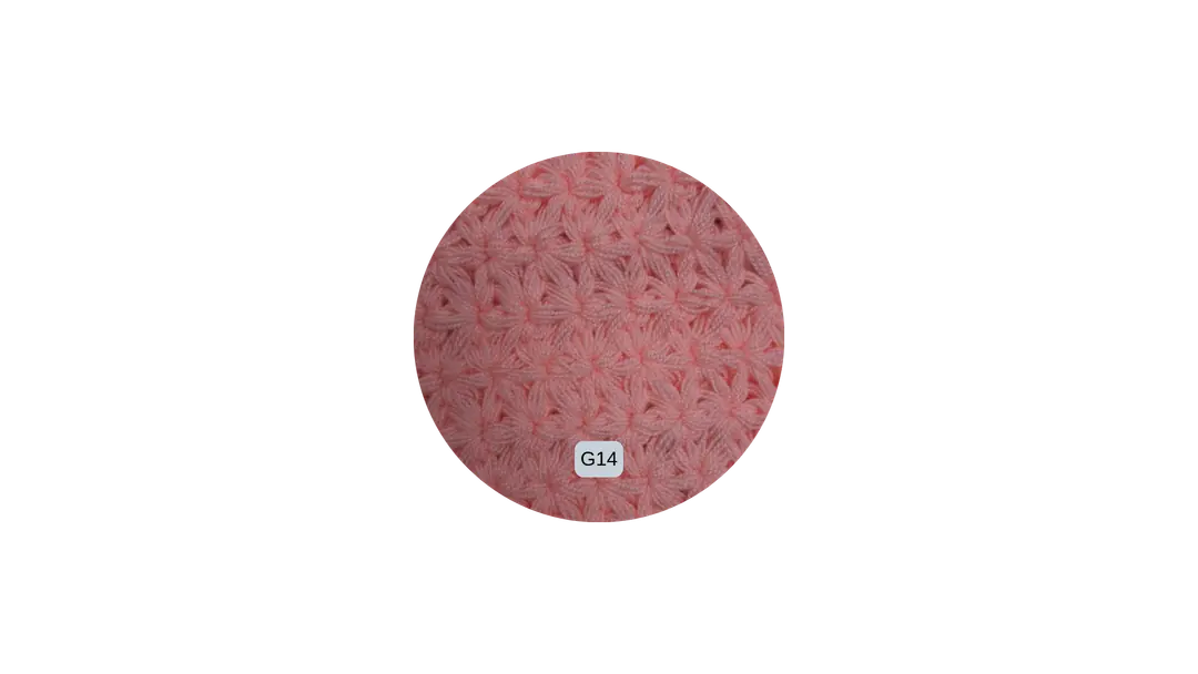 Gömlek Yaka Örgü Banyo Lifi Toz Pembe-G14