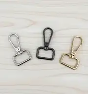 2 cm Yaylı Çanta Klipsi-Akrep Kanca Füme 3