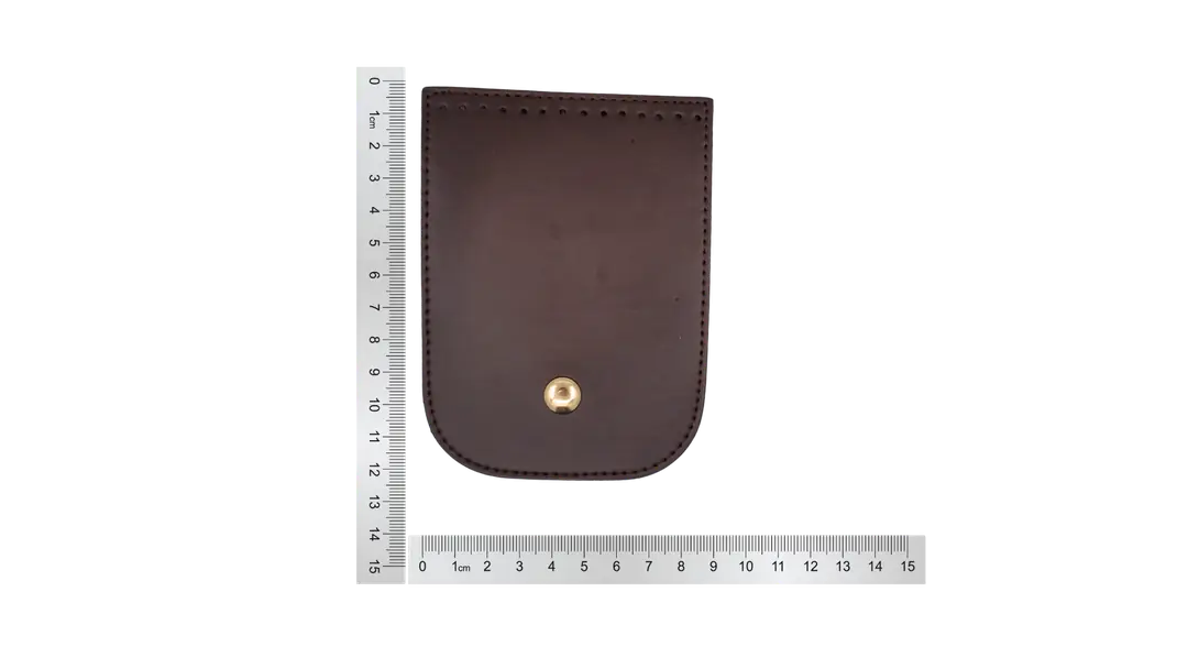Parla Kit-Kulp ve Askılı Deri Çanta Yapım Seti-Kahverengi 5