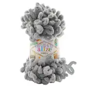 Alize Puffy 302 Gri Örgü İpi 1