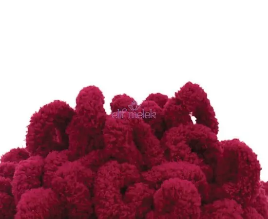 Alize Puffy 987 Bordo Örgü İpi 3