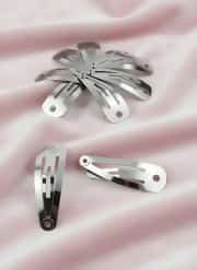 3 cm Sivri Metal Çıtçıt Toka Nikel Kaplama 50 adet 2