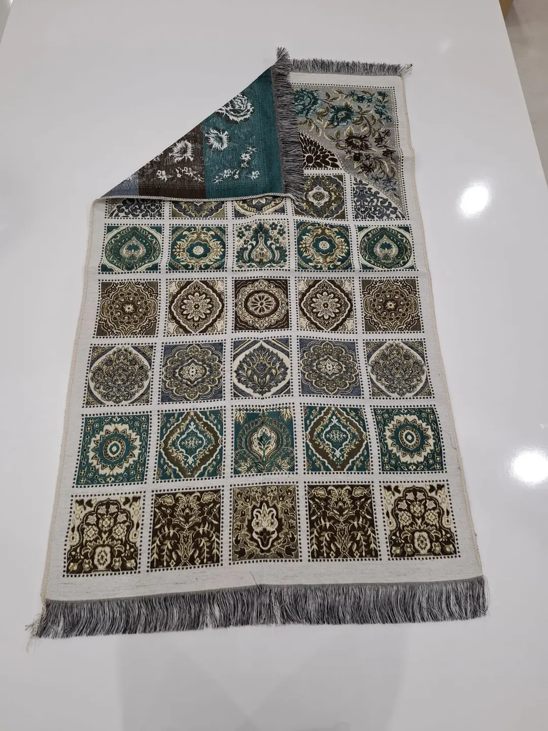Seccade Sonıl Düz Saçak Kırkyama Model 4 2