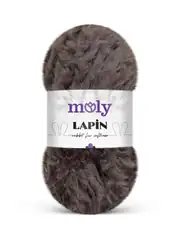 Moly Lapin 100 gr Füme Vizon Peluş Örgü İpi S502 1