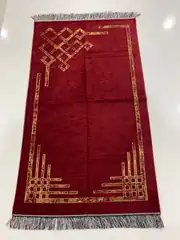 Seccade Sonıl Düz Saçak Şeritli Model 2 1