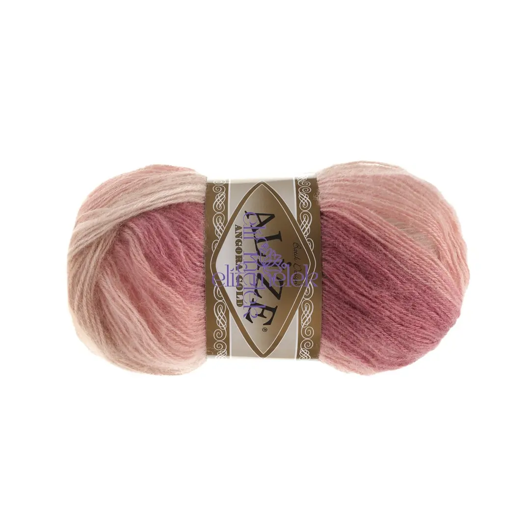Alize Angora Gold Batik Gül Kurusu Vizon Ekru 5652 2