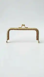 10 cm Kare Cüzdan Klipsi Gold 1