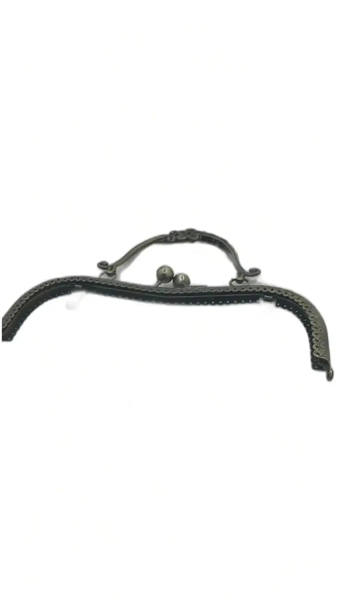 Metal Çanta Klipsi 21 cm Antik-Model 2