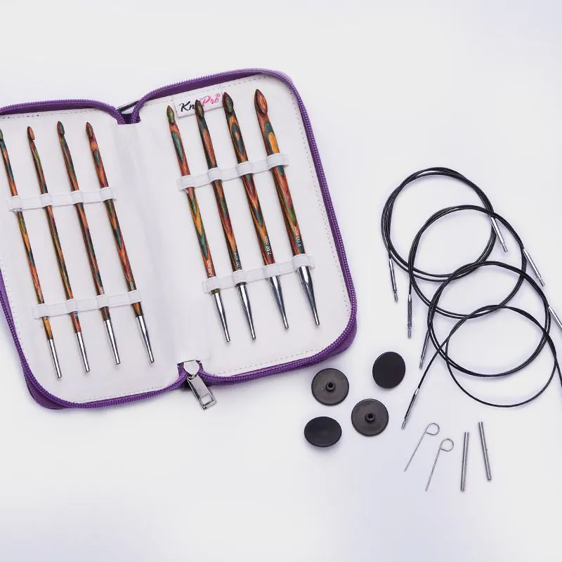 KnitPro Symfonie 20670 Tığ Set Afghan / Tunisian