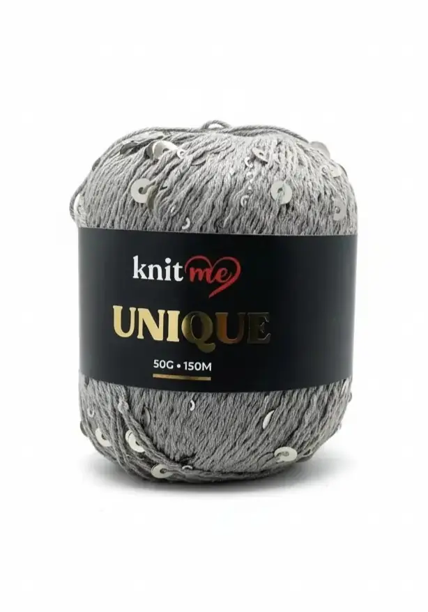 Knit Me Unique K24-Pamuklu Payetli Örgü İpi