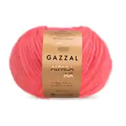 Gazzal Alpaca Air Nar Çiçeği Örgü İpi 87 1