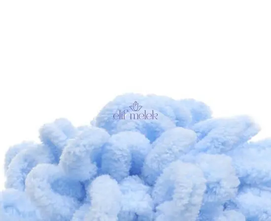 Alize Puffy 183 Açık Mavi Örgü İpi 3
