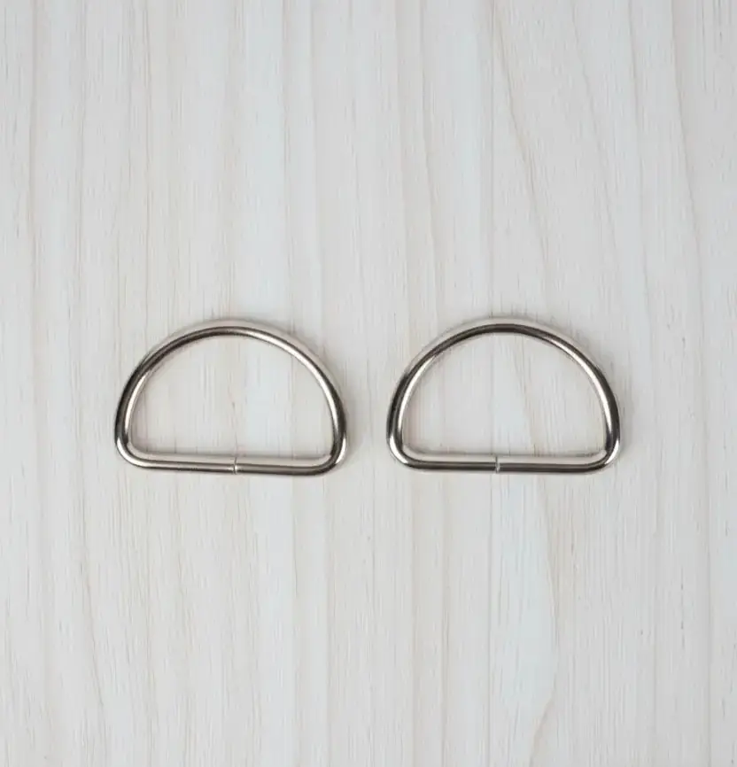 Metal D Halka 3,5 cm Gold-2 adet