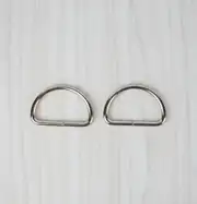 Metal D Halka 3,5 cm Gold-2 adet 1