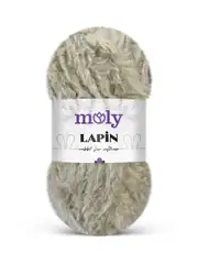 Moly Lapin 100 gr Taş Rengi Peluş Örgü İpi S509 1