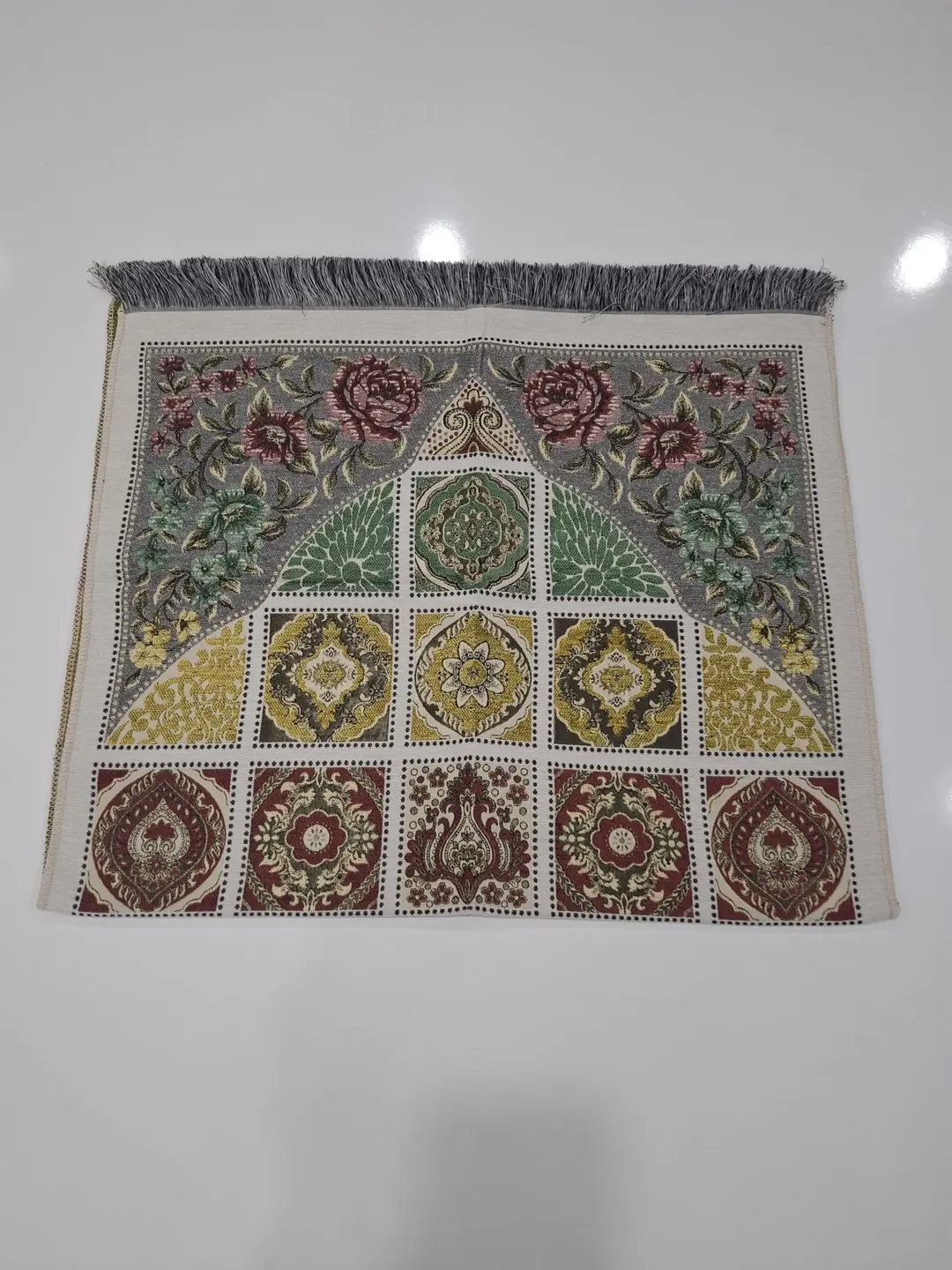 Seccade Sonıl Düz Saçak Kırkyama Model 8 3