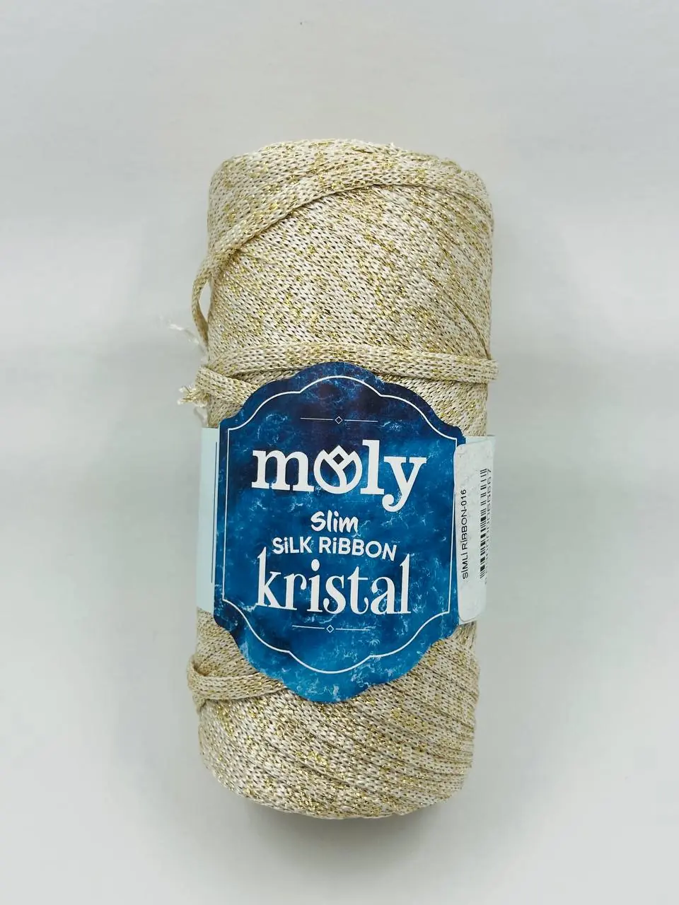 Moly Slim Silk Ribbon Kristal 016