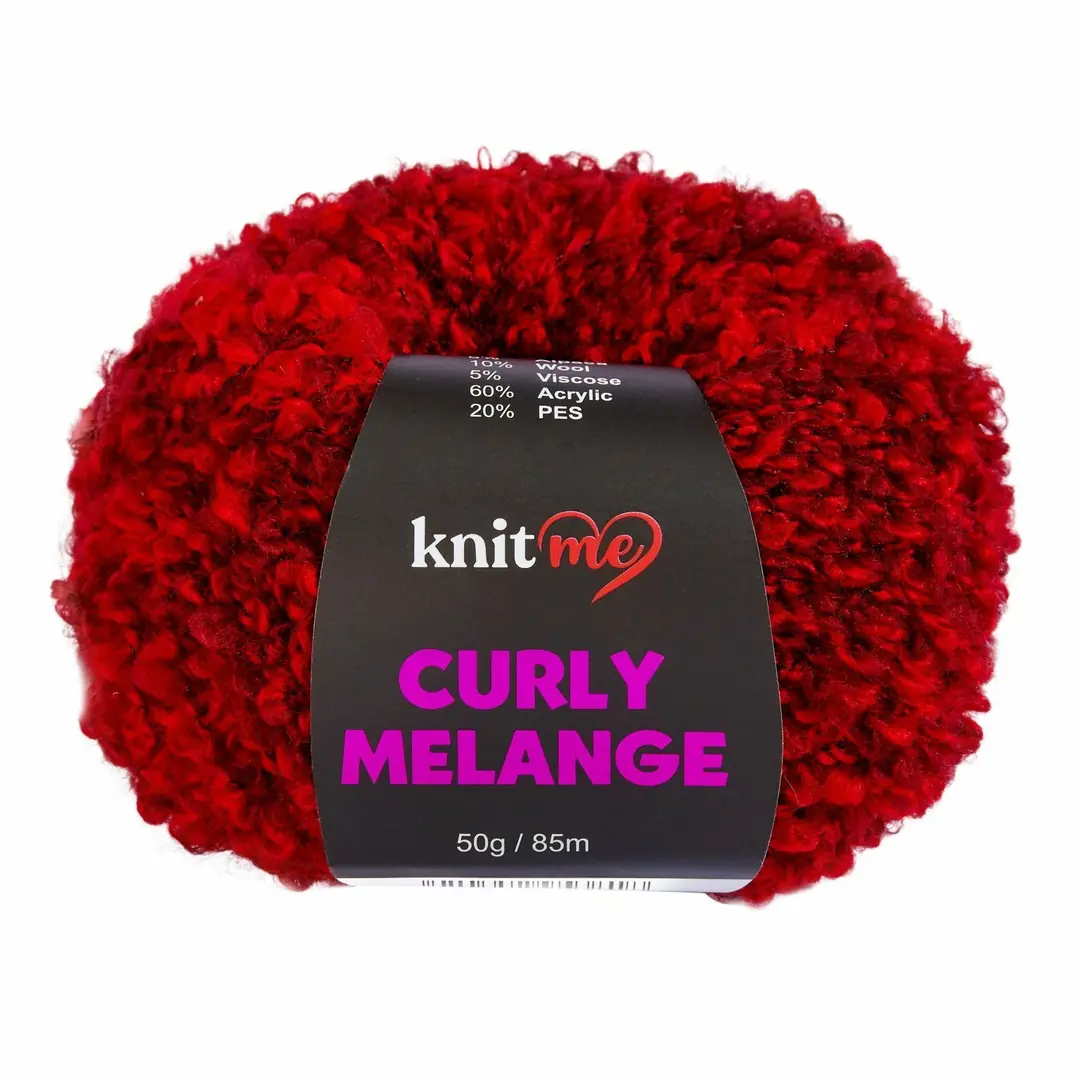 Knit Me Curly Melange Kcm57