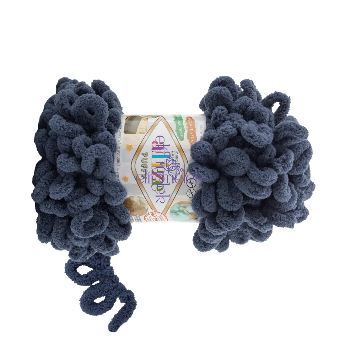 Alize Puffy 900 Denim Örgü İpi 2