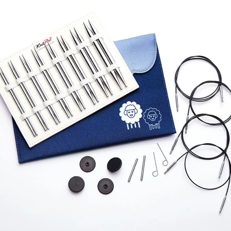 KnitPro Nova 10616 Normal Değiştirilebilir Şiş Seti Deluxe