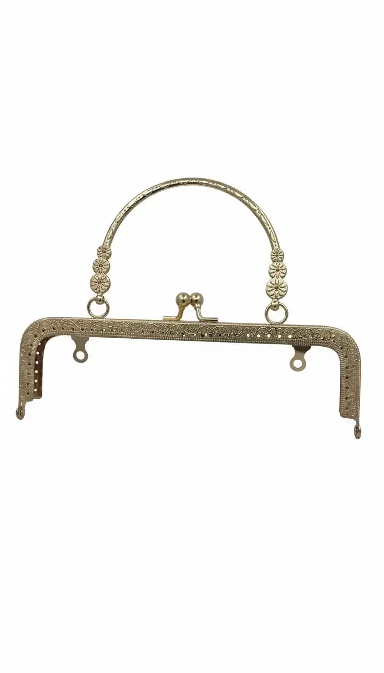 Metal Çanta Klipsi 21 cm Gold-Model 1