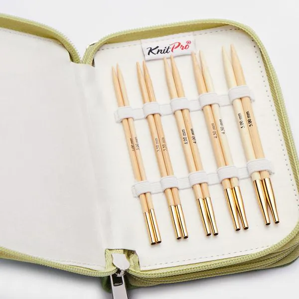 KnitPro Bamboo 22552 Normal Değiştirilebilir Şiş Seti Starter