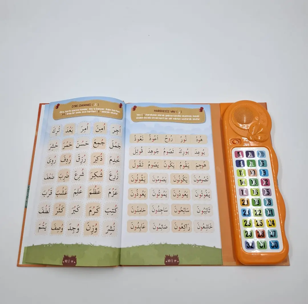 Sesli Kuran-ı Kerim Öğreten Kitap Turuncu