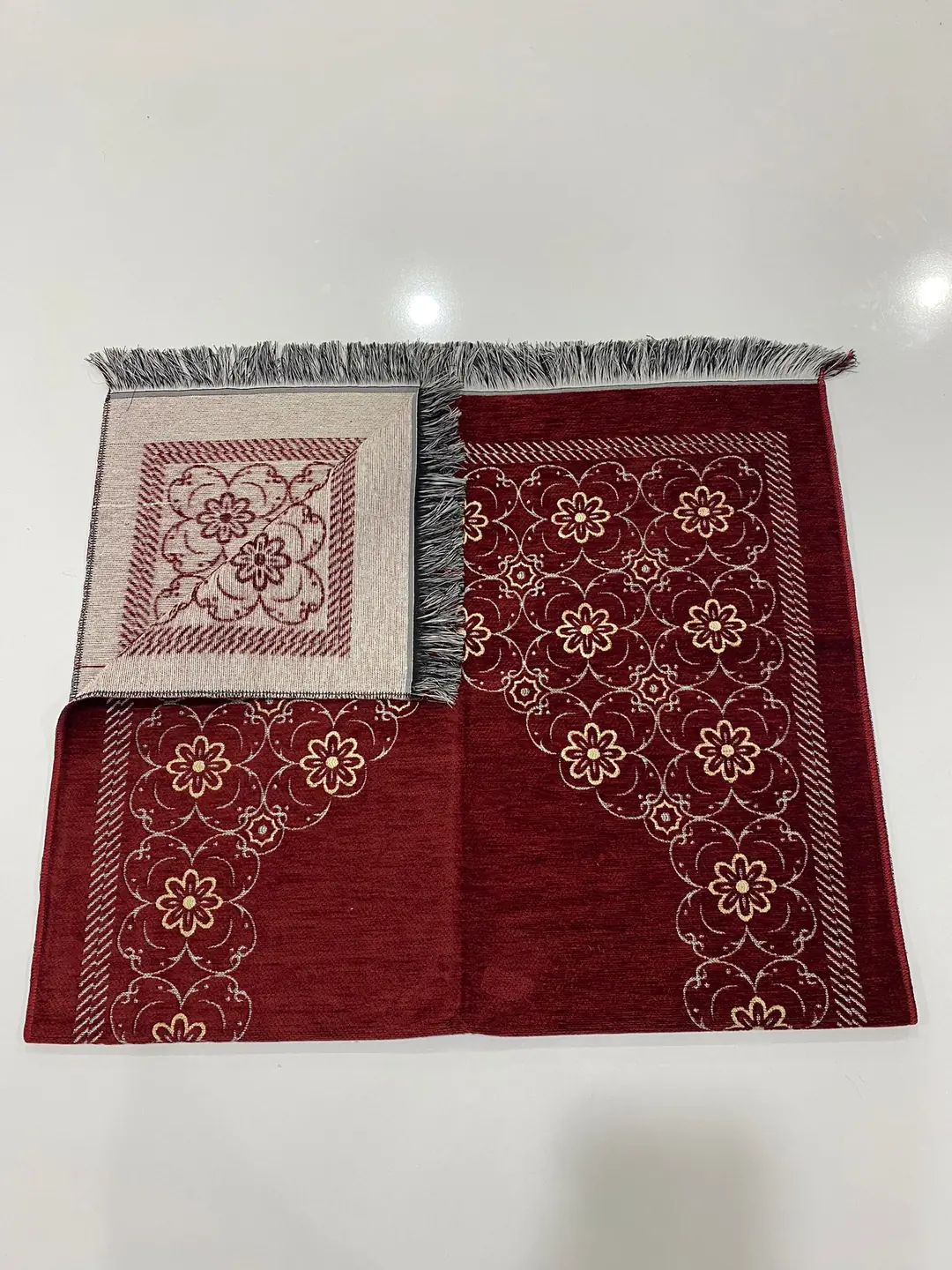 Seccade Sonıl Düz Saçak Papatyalı Model 5 4
