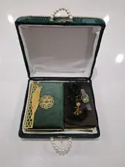 Kombin İncili Çantalı Set Model 3 2