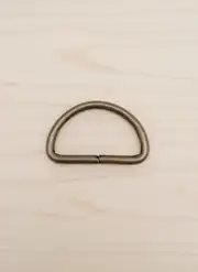 Metal D Çanta Askı Halkası 3 cm Antik 1